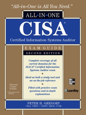 cover image of CISA Certified Information Systems Auditor All-in-One Exam Guide